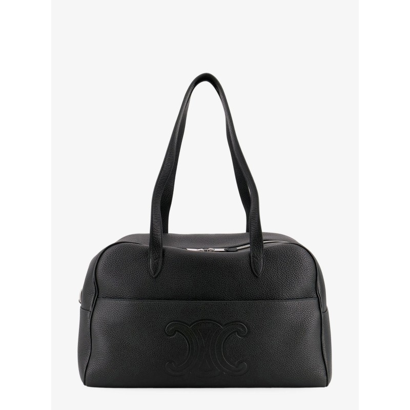 Leather travel bag