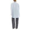 ASYMMETRICAL STRIPED SHIRT