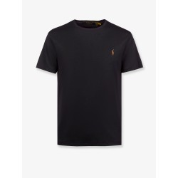 Cotton t-shirt with Logo embroidery