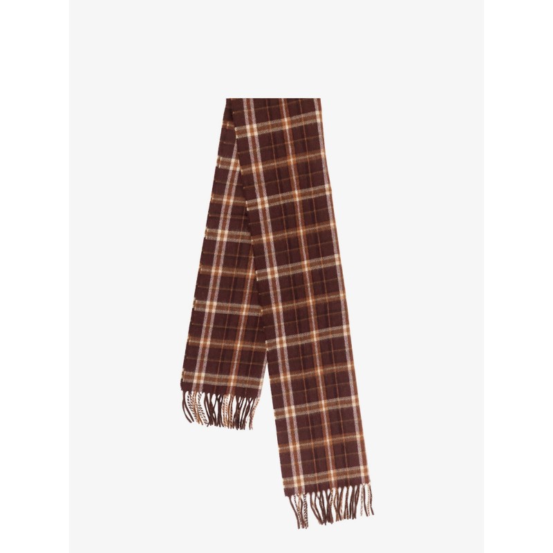 Tartan cashmere scarf