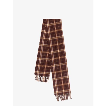 Tartan cashmere scarf