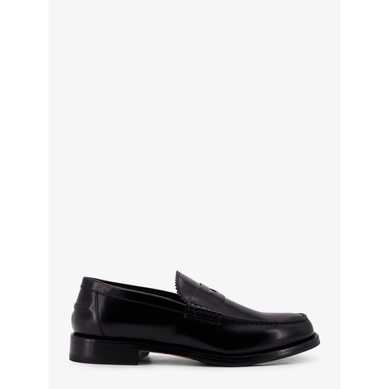 Penny leather loafers