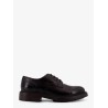 Derby leather lace-up shoe