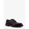 Derby leather lace-up shoe