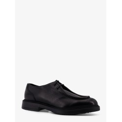 Leather lace-up shoe