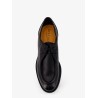 Leather lace-up shoe