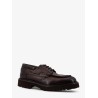 Leather lace-up shoe