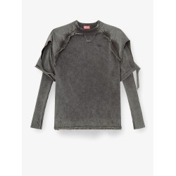 K-Petro cotton sweatshirt with distressed effect