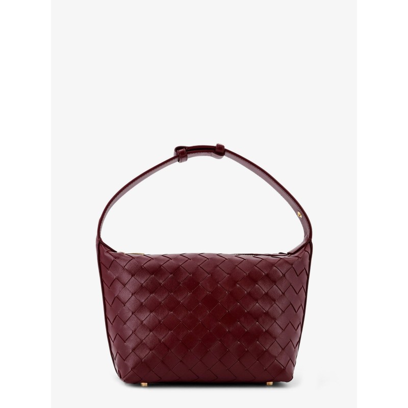 Wallace leather shoulder bag with Intrecciato motif