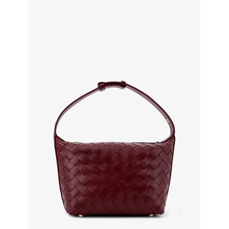 Wallace leather shoulder bag with Intrecciato motif