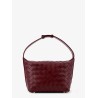 Wallace leather shoulder bag with Intrecciato motif