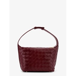 Wallace leather shoulder bag with Intrecciato motif