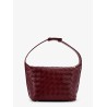 Wallace leather shoulder bag with Intrecciato motif