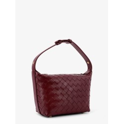 Wallace leather shoulder bag with Intrecciato motif