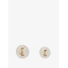 Asymmetrical earrings with Cassandre detail