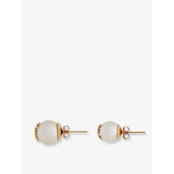 Asymmetrical earrings with Cassandre detail