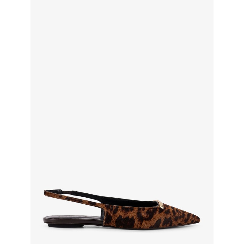 Ponyskin ballerinas