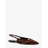 Ponyskin ballerinas