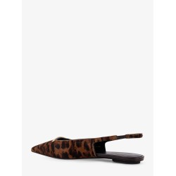 Ponyskin ballerinas