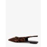 Ponyskin ballerinas