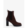 Suede ankle boots