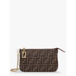 FF jacquard fabric Pouch Baguette