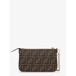 FF jacquard fabric Pouch Baguette