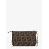 FF jacquard fabric Pouch Baguette