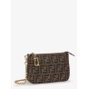 FF jacquard fabric Pouch Baguette