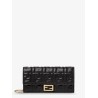 Continental With Chain Baguette leather shoulder bag with FF motif