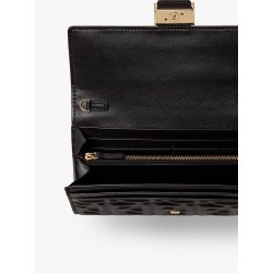 Continental With Chain Baguette leather shoulder bag with FF motif