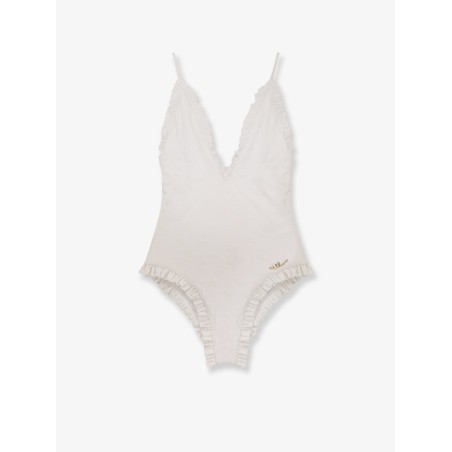 Swimsuit with Logo detail