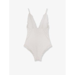 Swimsuit with Logo detail
