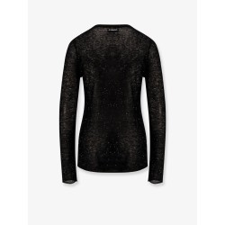 Pico wool top with rhinestones