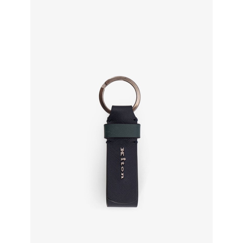 Leather keyring