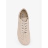 Leather low-top sneakers