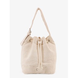 T Monogram Terry canvas bucket bag