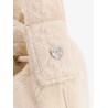 T Monogram Terry canvas bucket bag