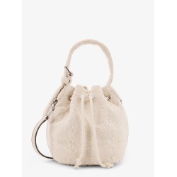 T Monogram Terry Mini canvas bucket bag