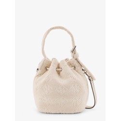 T Monogram Terry Mini canvas bucket bag