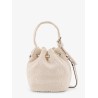 T Monogram Terry Mini canvas bucket bag