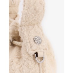 T Monogram Terry Mini canvas bucket bag