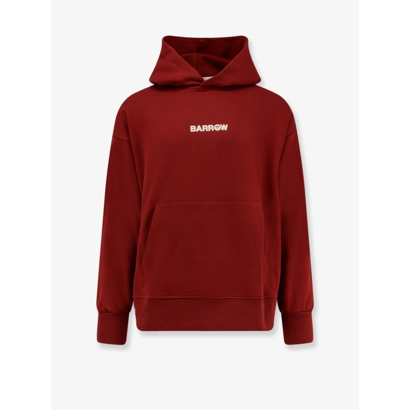 Hooded cotton sweatshirt
