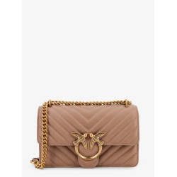 Love One Mini matelassé leather shoulder bag