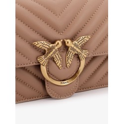 Love One Mini matelassé leather shoulder bag