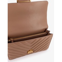 Love One Mini matelassé leather shoulder bag