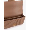 Love One Mini matelassé leather shoulder bag