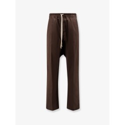 Stretch cotton trousers