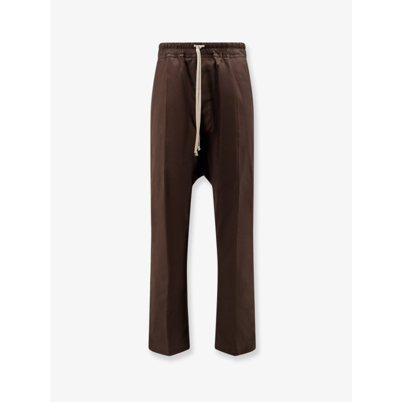 Stretch cotton trousers