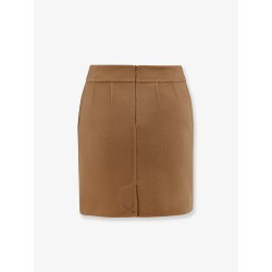 Wool mini skirt